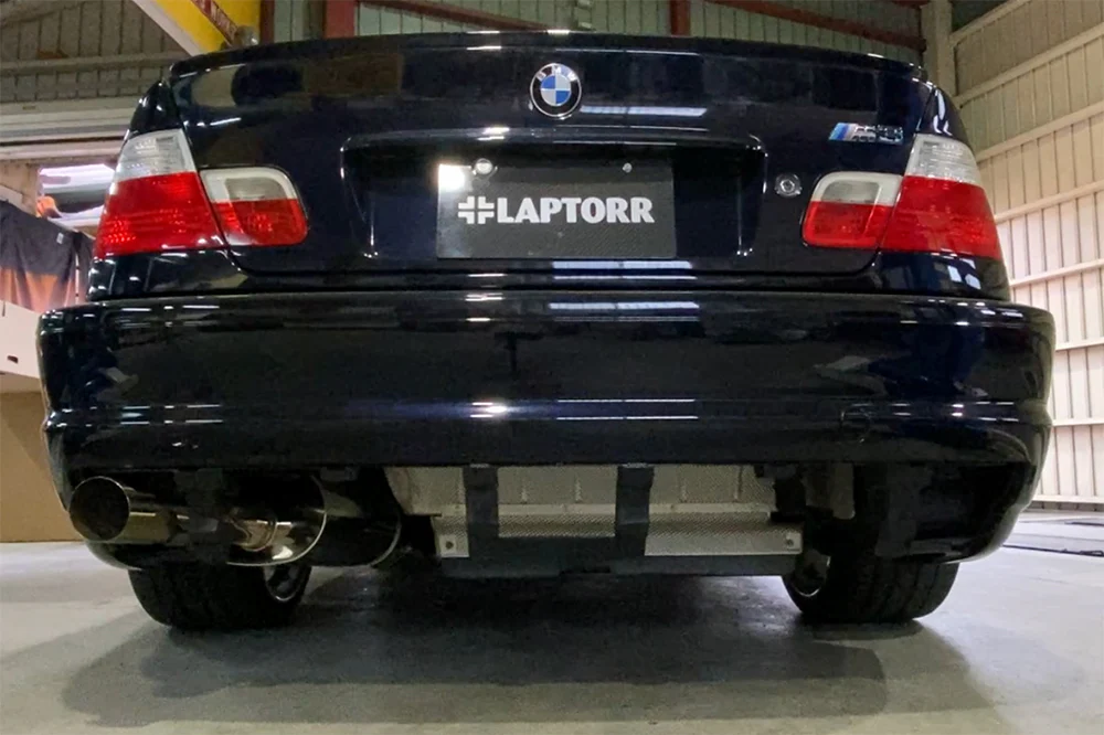 E46-M3 EXHAUST PROTOTYPE - LAPTORR