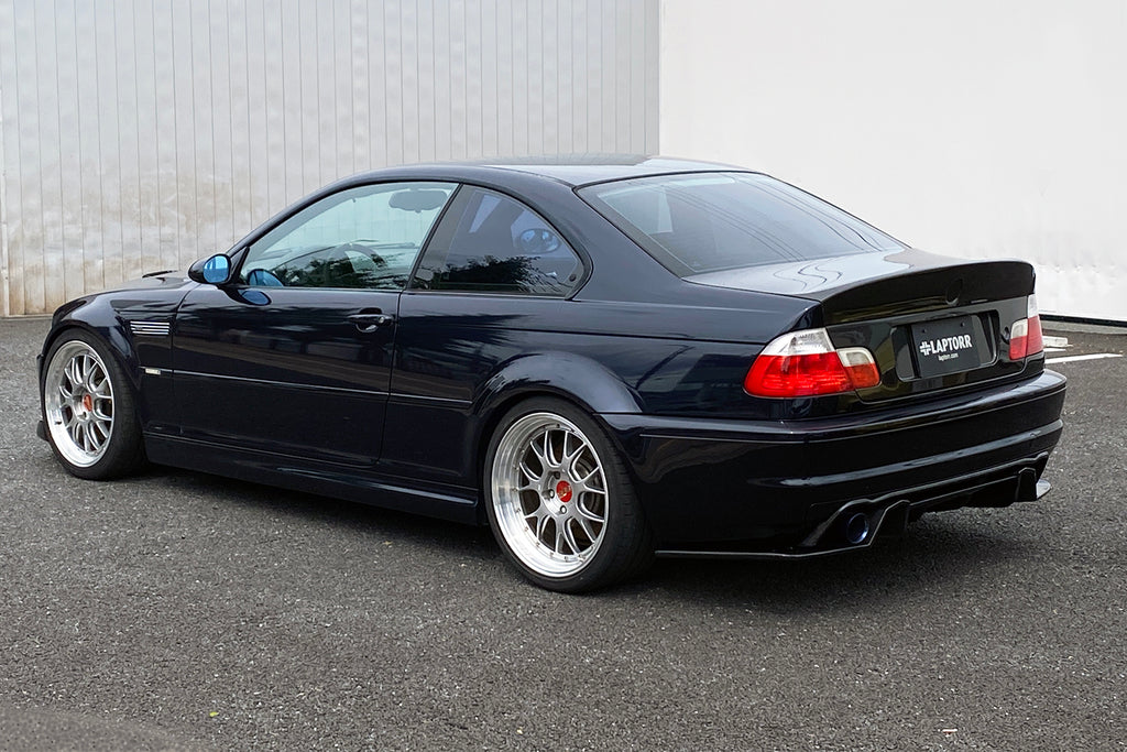 516-02801-WC LAPTORR REAR DIFFUSER Wet Carbon for E46-M3
